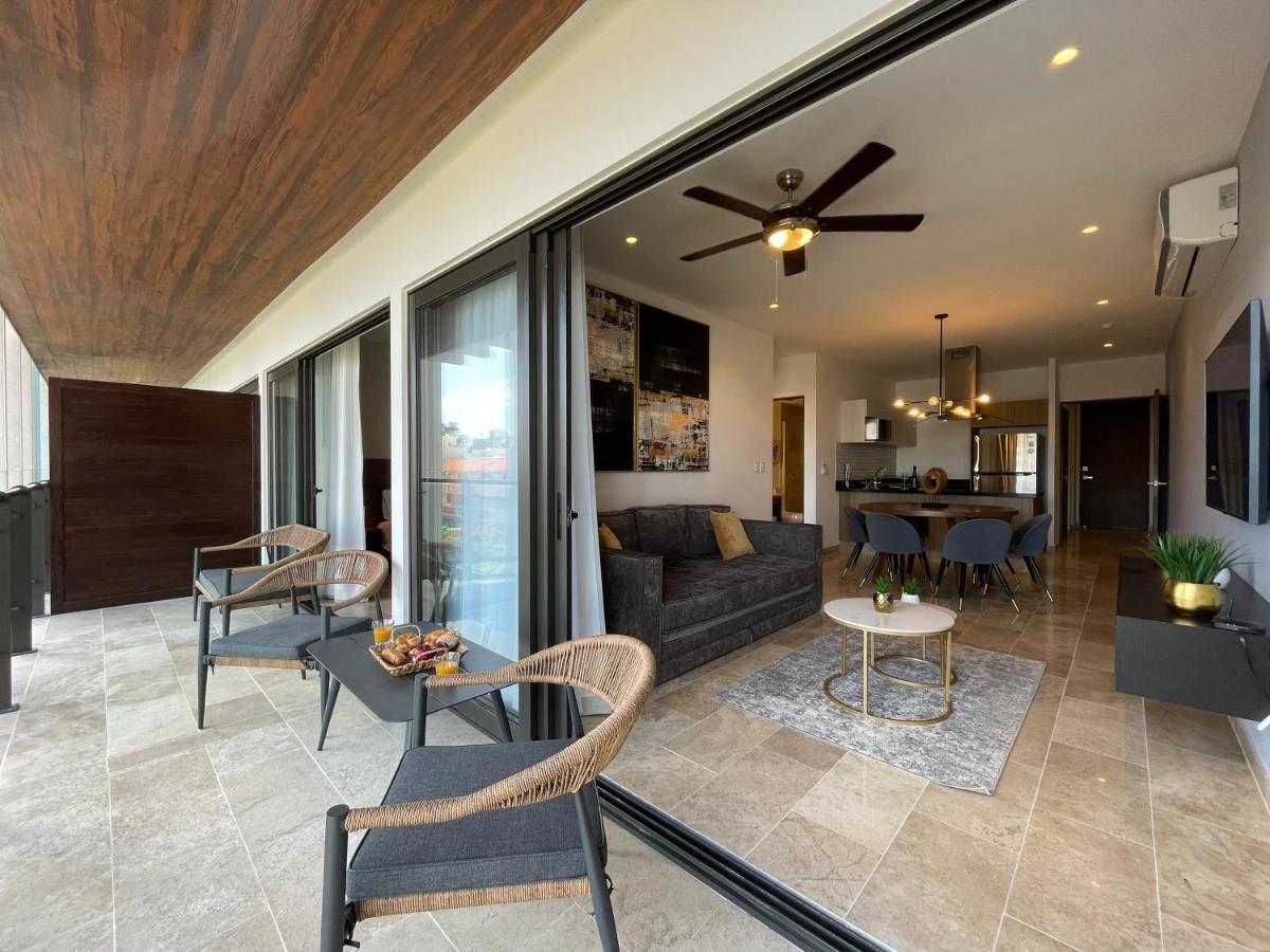 New & Equipped Apartment Steps From The Beach With Pool Jacuzzi By Yeah 普拉亚卡门 外观 照片