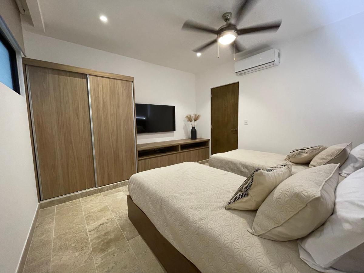 New & Equipped Apartment Steps From The Beach With Pool Jacuzzi By Yeah 普拉亚卡门 外观 照片