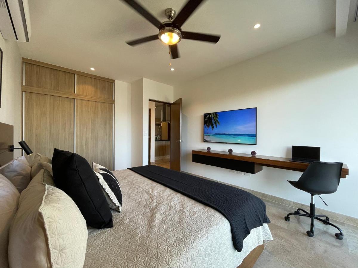 New & Equipped Apartment Steps From The Beach With Pool Jacuzzi By Yeah 普拉亚卡门 外观 照片