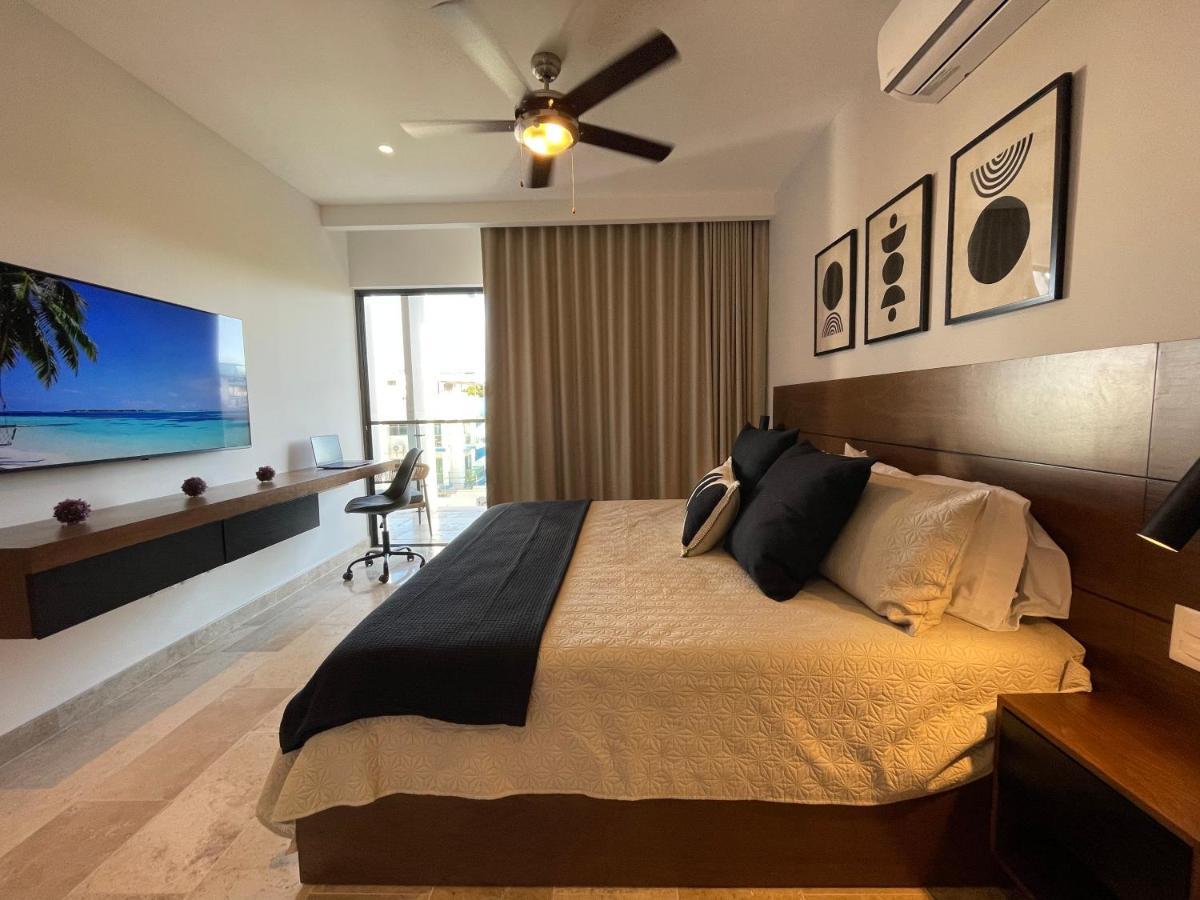 New & Equipped Apartment Steps From The Beach With Pool Jacuzzi By Yeah 普拉亚卡门 外观 照片