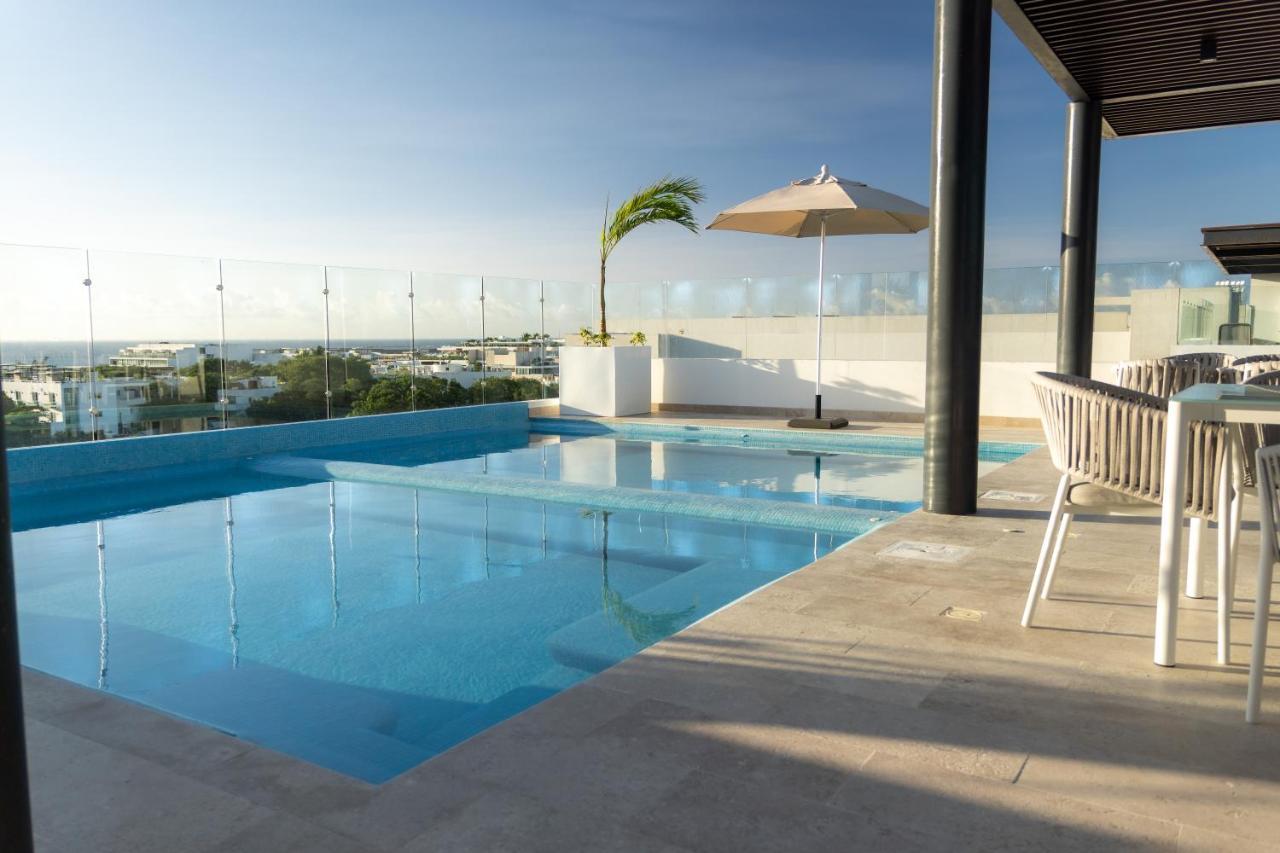 New & Equipped Apartment Steps From The Beach With Pool Jacuzzi By Yeah 普拉亚卡门 外观 照片