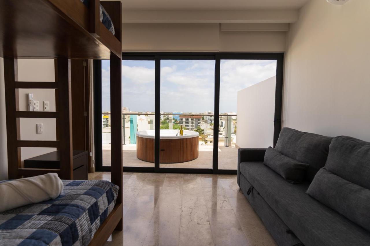 New & Equipped Apartment Steps From The Beach With Pool Jacuzzi By Yeah 普拉亚卡门 外观 照片