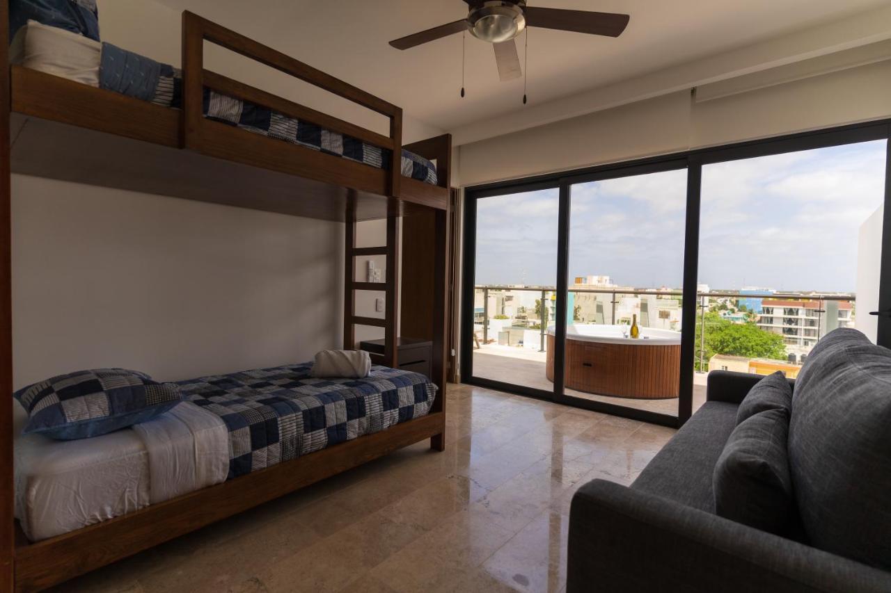 New & Equipped Apartment Steps From The Beach With Pool Jacuzzi By Yeah 普拉亚卡门 外观 照片