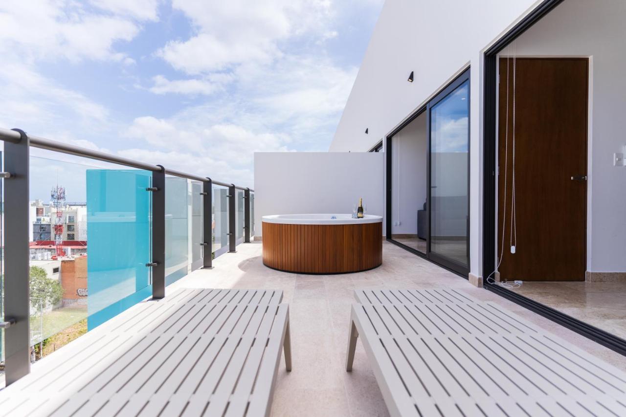 New & Equipped Apartment Steps From The Beach With Pool Jacuzzi By Yeah 普拉亚卡门 外观 照片