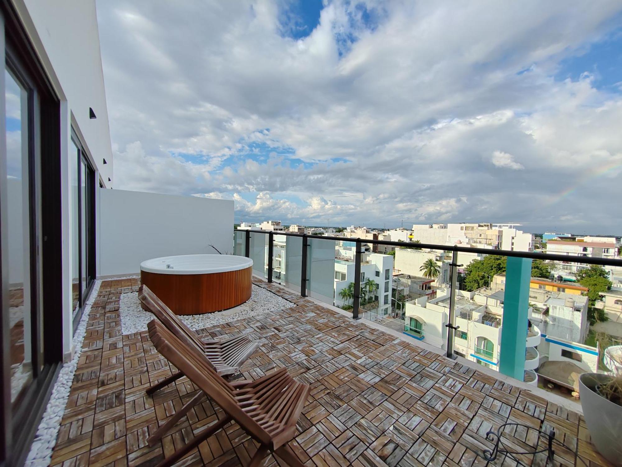 New & Equipped Apartment Steps From The Beach With Pool Jacuzzi By Yeah 普拉亚卡门 外观 照片