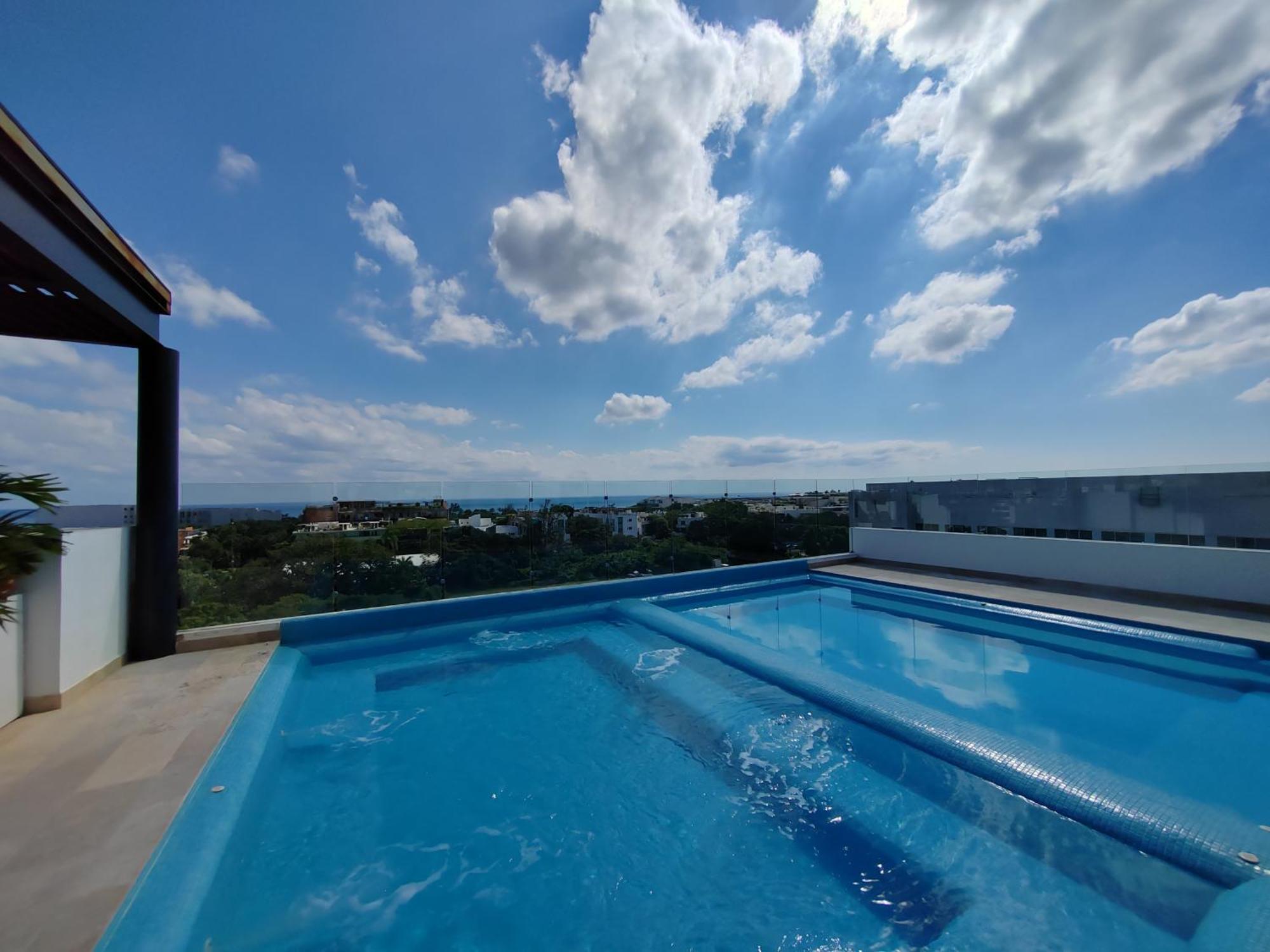 New & Equipped Apartment Steps From The Beach With Pool Jacuzzi By Yeah 普拉亚卡门 客房 照片